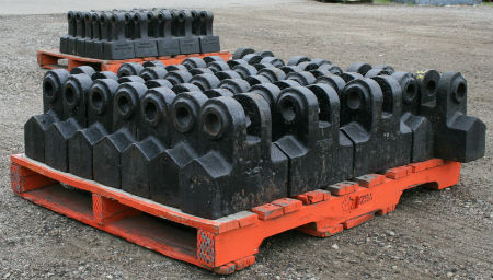 TiC Hammers deliver up to 4 X the wear life!